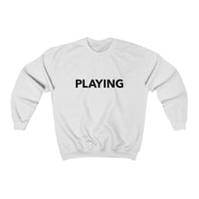 Load image into Gallery viewer, Playing w/Food™ Crewneck black OR white