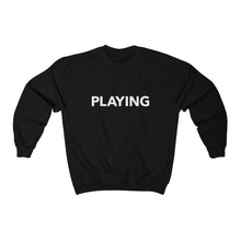 Load image into Gallery viewer, Playing w/Food™ Crewneck black OR white